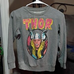 Marvel Thor Graphic Sweater in Gray